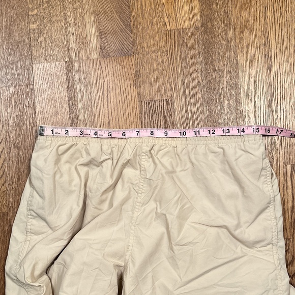 Supreme Nylon Ankle Zip Logo Warmup Training Pants Light Beige Tan Mens Medium - Picture 13 of 13